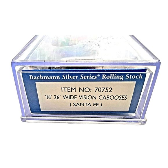 Bachmann N Scale Silver Series Rolling Stock No 70752 N 36 Wide Vision Caboose - Picture 2 of 4